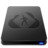 iDisk User   Black Icon